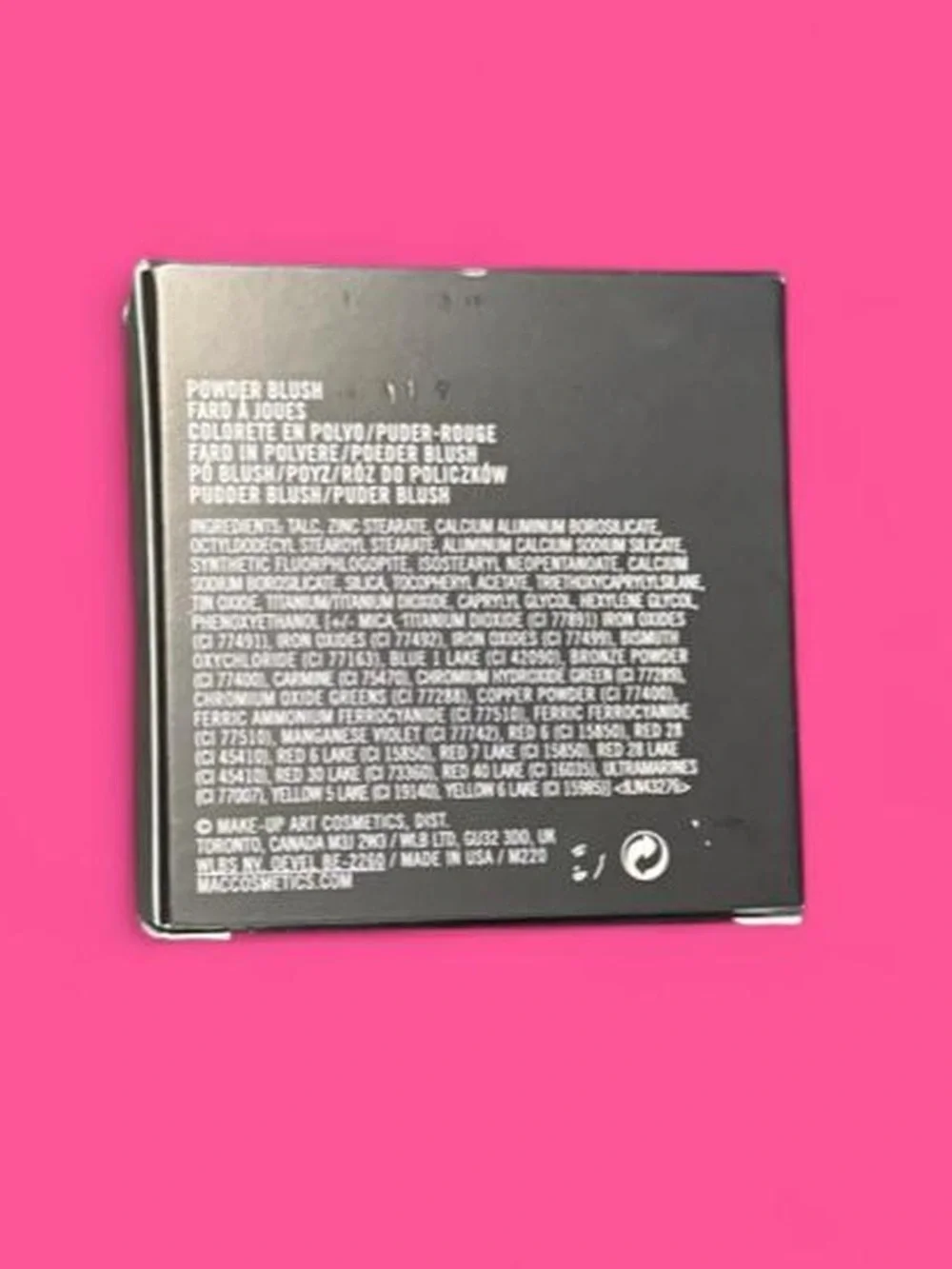 MAC Cosmetics Powder Blush - Full Fuchsia *DISCONTINUED SHADE*